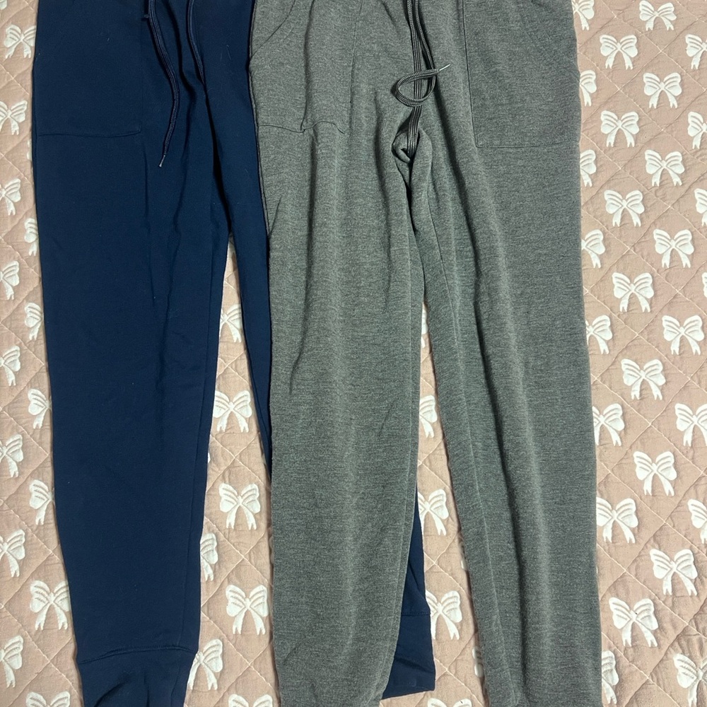 Athletic Works Blue and Gray Joggers